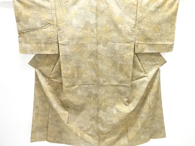 JAPANESE KIMONO / HITOE KOMON / UNUSED / FLORAL PLANTS